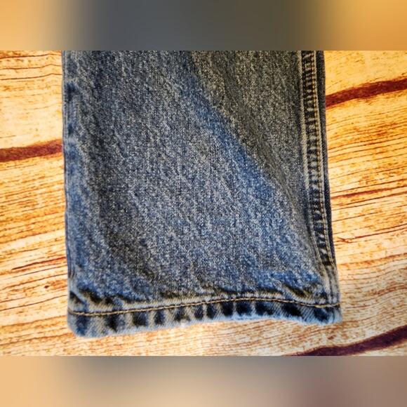 Zara Straight Leg Blue Button‎ Fly Jeans Men's Size 31 - Picture 8 of 12